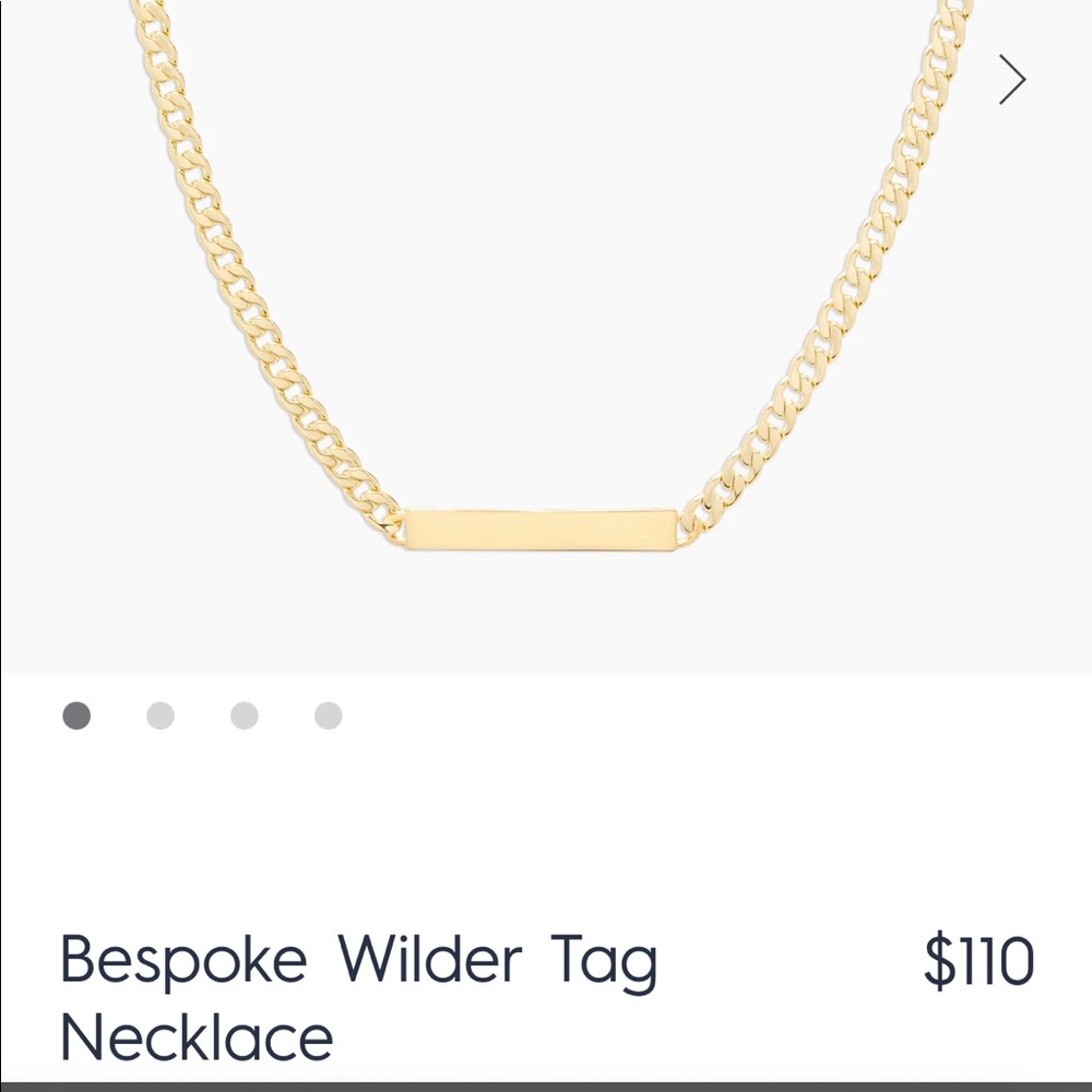 Gorjana necklace - worn once